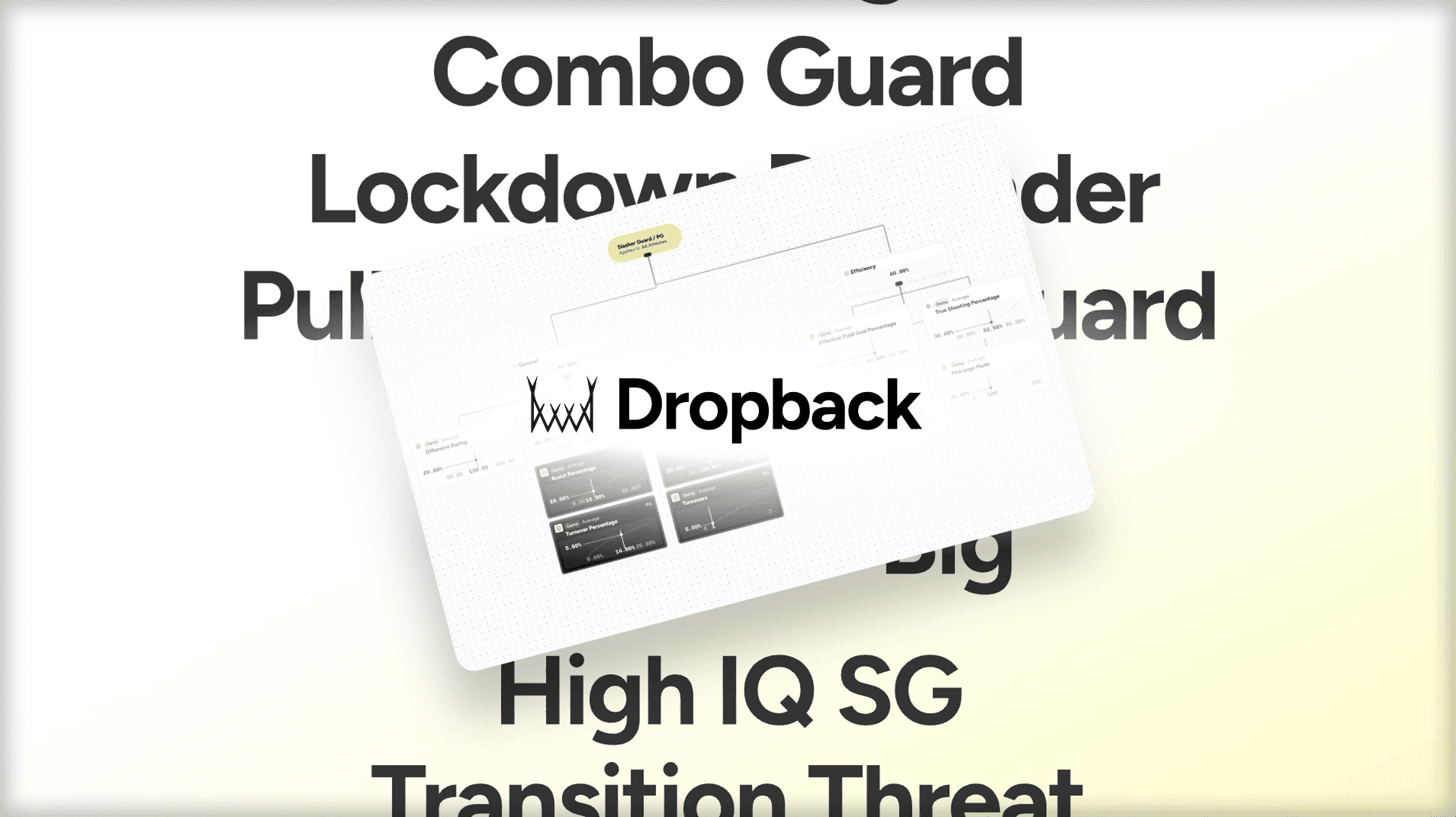 NEW: Dropback For Basketball